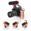 SMALLRIG Wooden Handle Wood Camera Cage Handle with Cold Shoe Mount 2093 Grip, Grip, Ambidextrous, -