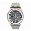 Unisex Liquid Crystal,Analog Dual Display Series 44mm Gray Watch GA-2100-1A1(Watch3--)