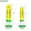 KEPTU Rechargeable Battery AA 1.2V Ni-MH Batteries AA(HR6) 2200mAh and AAA(HR03) 900mAh Ni-MH 2A/3A Rechargeable Batteries