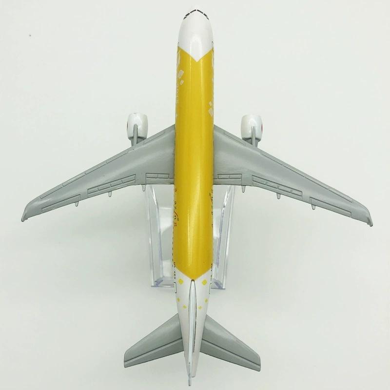 16cm Thailand Airways A320 Alloy Aircraft Model Simulation Souvenir Finished Collection Room Decoration Hobby Toy Gift Display