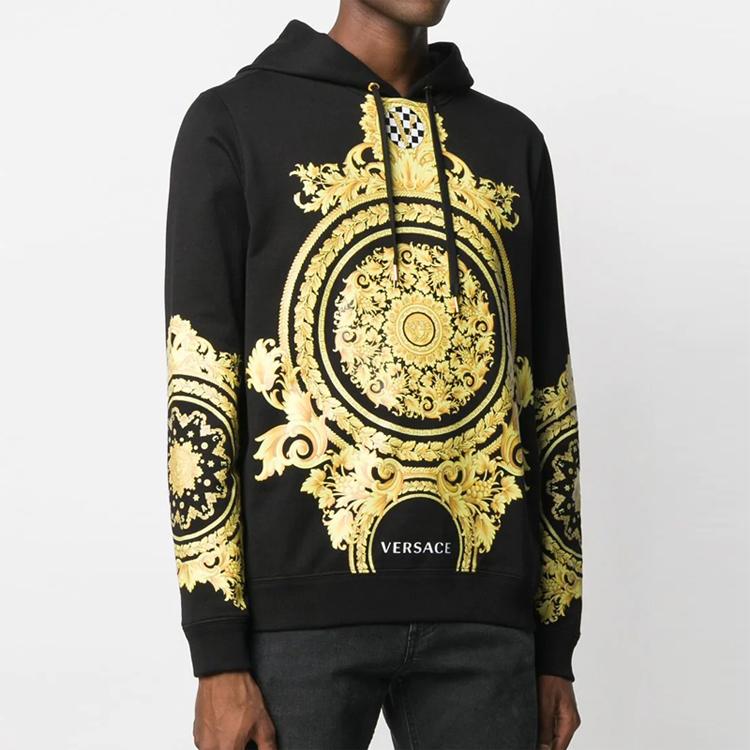 Versace Le Pop Classique Print Hoodie 'Black' A85346-A231242-A2003