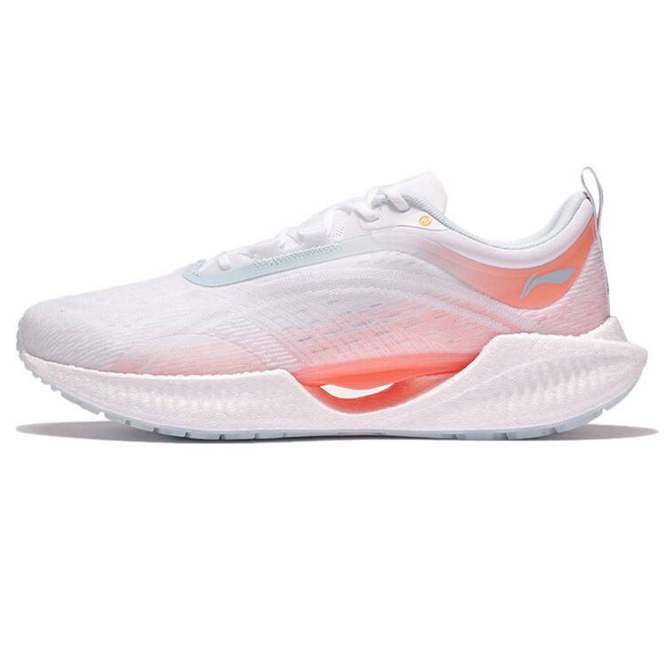

New LiNing Super Light 19 Cushioning Anti Slip And Wear Resistant Low Top Running Shoes Women s White Orange ARBS002-1 36