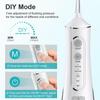 SCSYV Water Flosser,Water Flosser Cordless,Portable Dental Flossers with 4 Modes 5 Tips,Dental Care,Waterproof Oral Irrigator Rechargeable Powerful Te