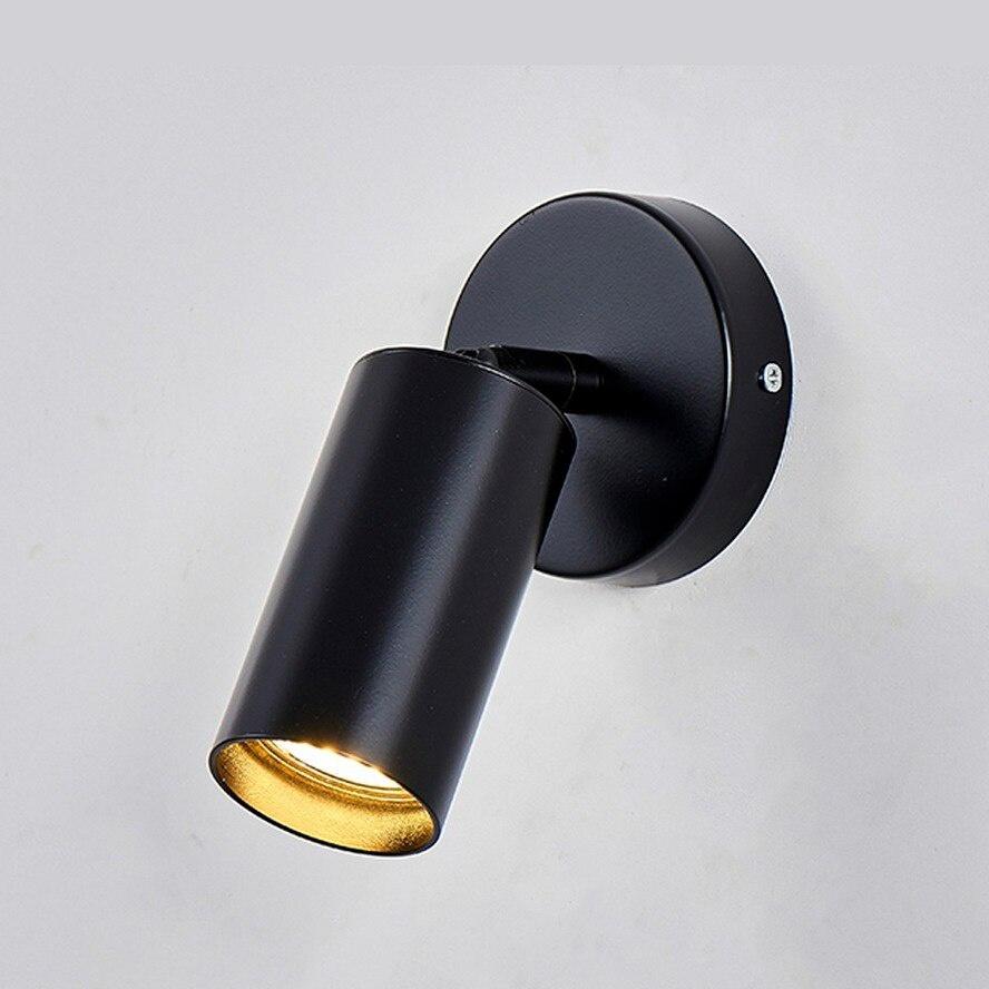 Vnitřní osvětlení E27 COB nástěnné svítidlo Celokovový jediný světelný zdroj Válec Galvanické pokovování Šatní skříň Prodejna Výloha Spotlight