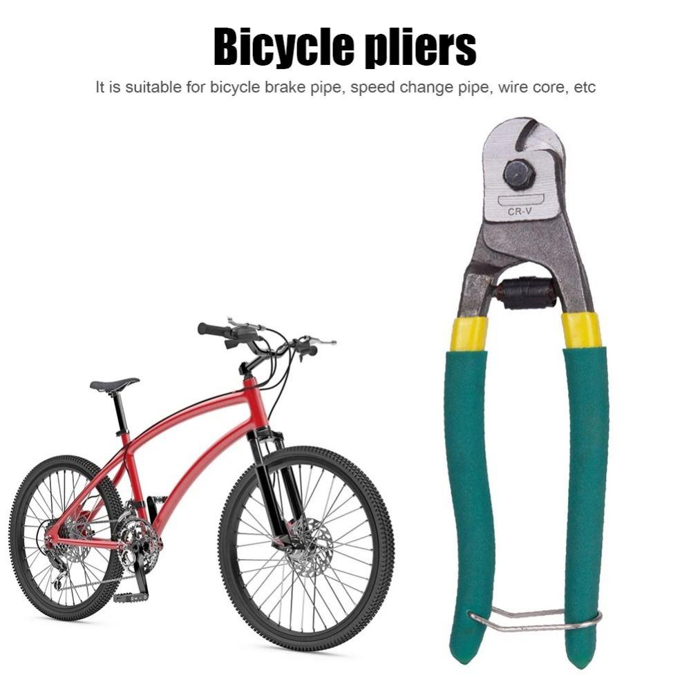 Comfortable Grip Bike Brake Cable Cutter Bike Spoke Cutting Pipe Pliers Road Bike Repair