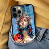 Jesus Christ God Soft Phone Case for iPhone 17 Air 16e Pro max 15 Pro 13 14 Plus 11 12 MagSafe Magnetic Coque