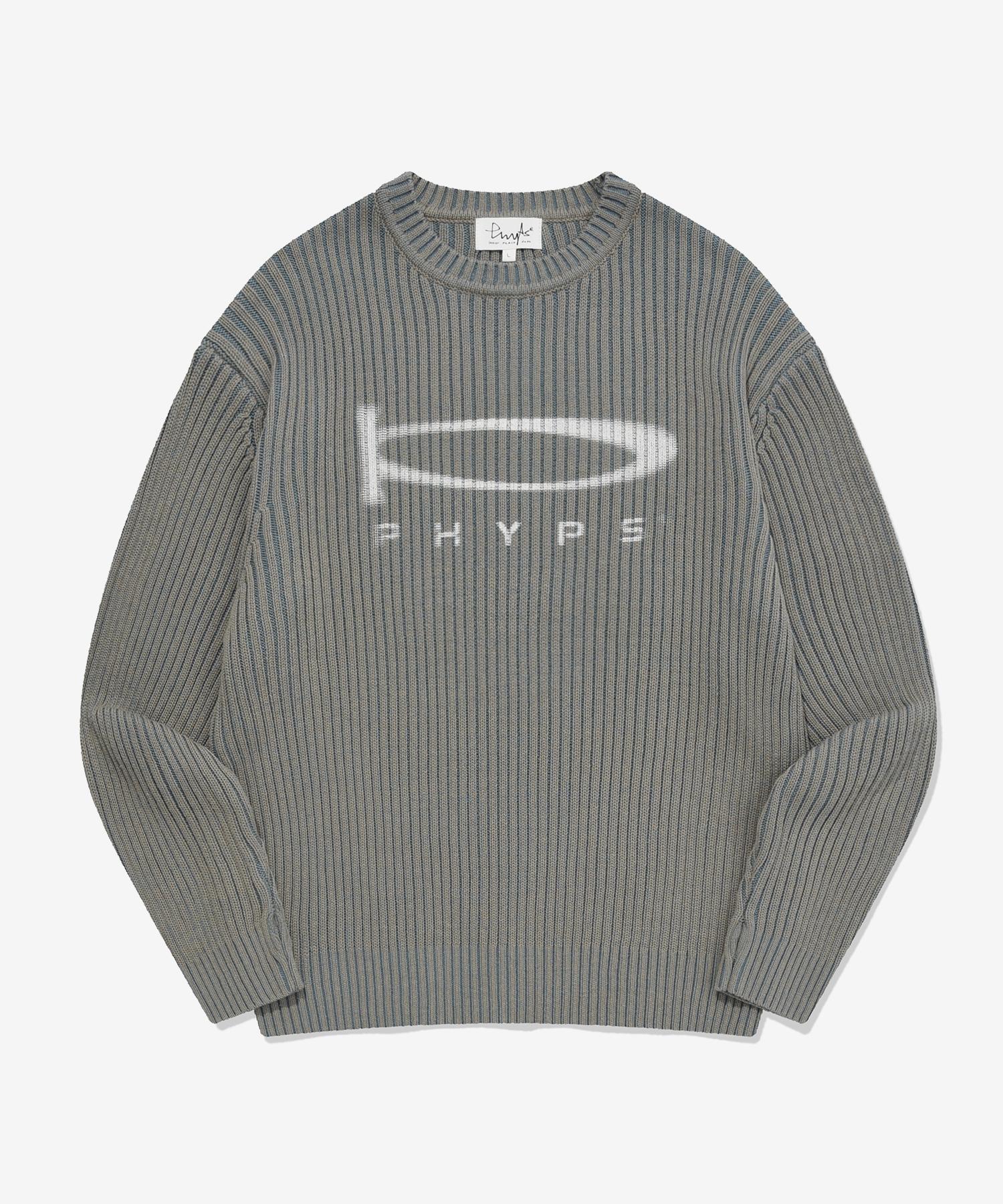 Physical Department P-Active Two-Tone Lip Knit Greige Greige/L