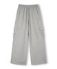 TOPBOY [Non-Fleece Or Fleece-Lined] Comfort Regular Cargo Straight Training Pants Melange