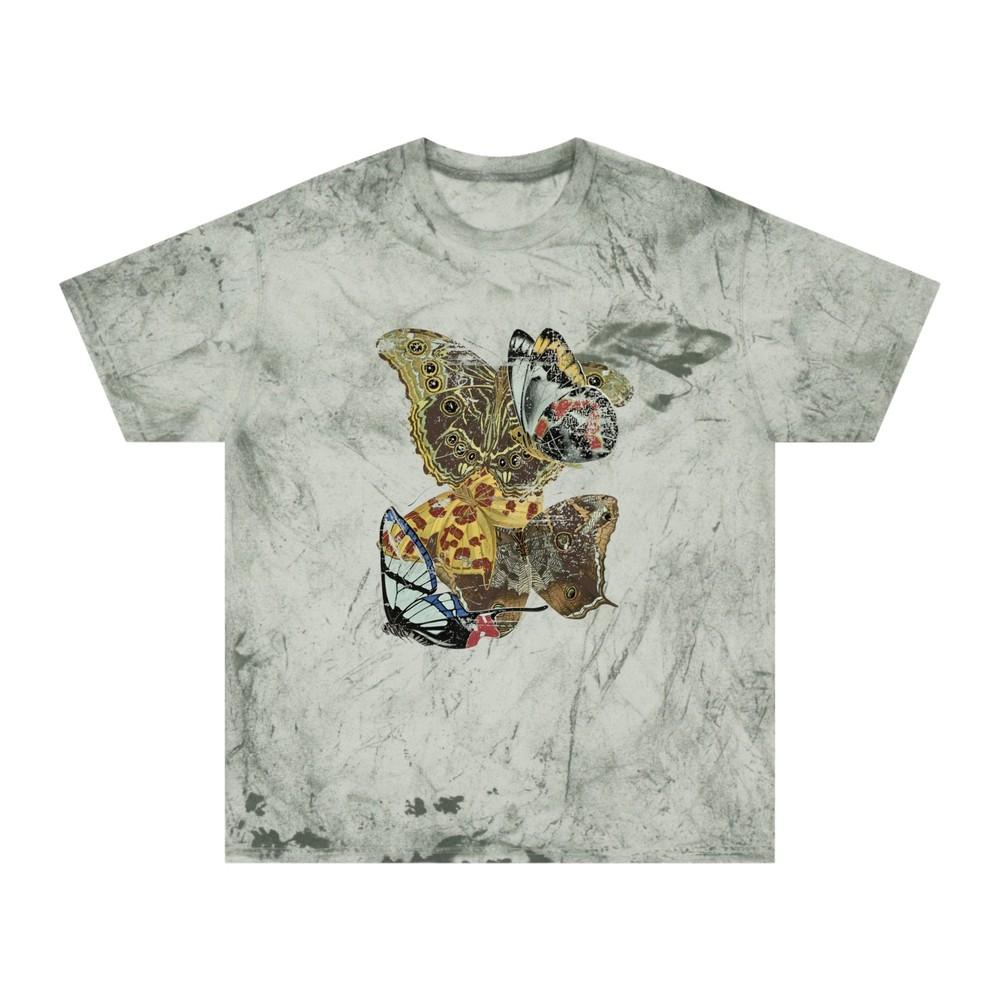 

1925 illustration by e.a seguy faded distressed graphic color blast tshirt 3XL