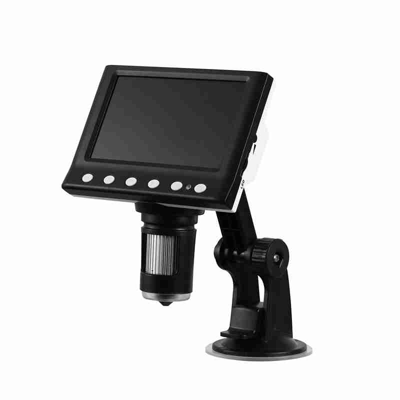 

RIEVBCAU DM7 4.3 цифровой микроскоп 1000X монетный микроскоп 1080P видеомикроскоп для пайки взрослых с 8 светодиодами дропшиппинг 1600X