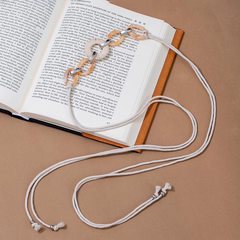 Bohemian retro style fringed waist chain women's exquisite hand-woven waist rope with skirt spring and summer ethnic style belt