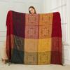 New Mediterranean Nepali Shawl Blanket Sofa Towel Cover Blanket Bed Blanket Bay Window Mat Chenille Jacquard Blanket