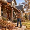 Roof Eaves Debris Removal No-Climb Gutter Cleaning Tool, Ground-Level Cleaner with 45-Degree & 120-Degree Multi-Angle Head, Home Exterior Supplies