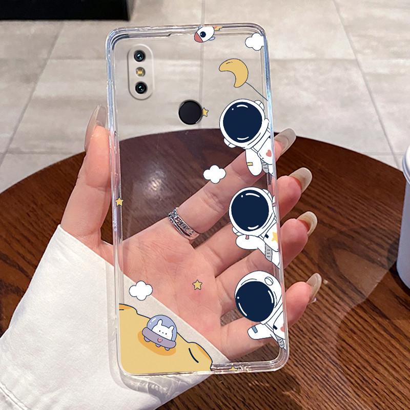 Jelly Casing For Xiaomi Mi A2 Fundas For Xiaomi Mi 6X Capa Clear Silicone Soft TPU Back Cover Cute Cat Rabbit Heart Phone Case