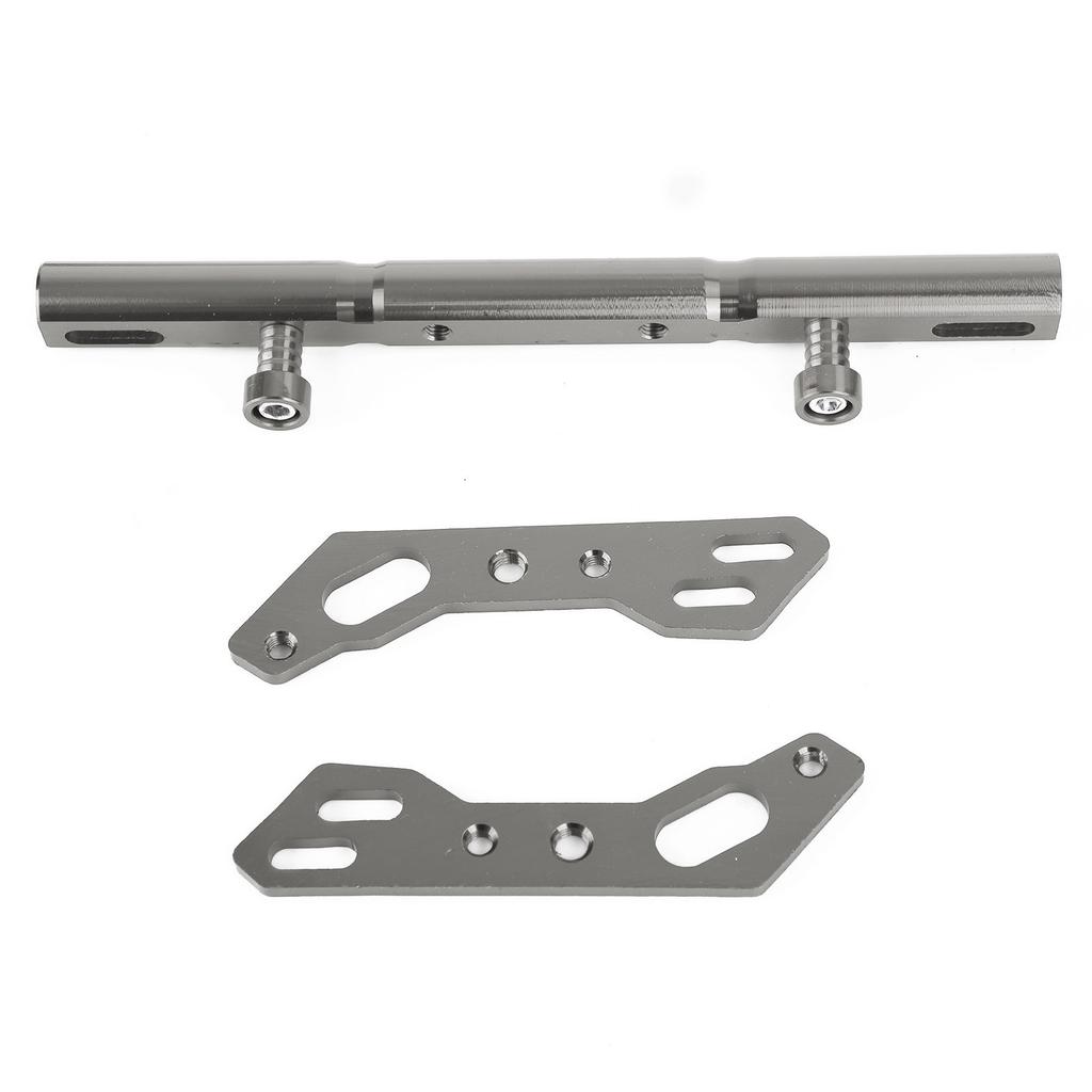 Cross Bar Adjustable Handlebar Balance Lever Universal Silver For Motorcycle