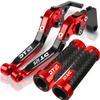 For YAMAHA DT125 DT 125 Motorcycle DT125 Lever Adjustable Brake Clutch Levers Handlebar Handle Grips 1987-2006 2005 2006