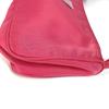 PRADA MV633 Triangle Logo Plate Hand Bag Accessory Pouch Shoulder Bag Pink