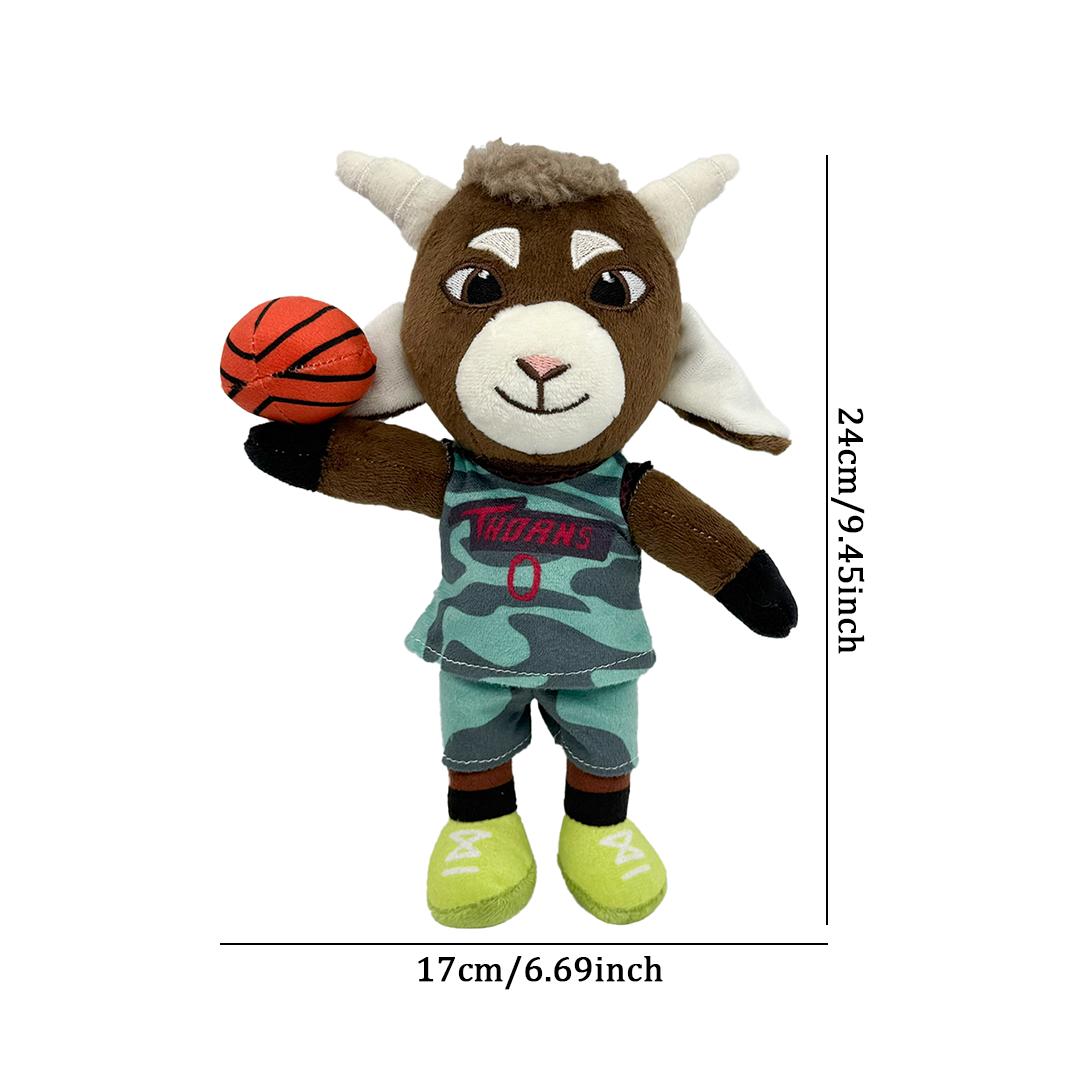 TreasuringU 3 Styles New 24cm Goat Plush Toys Cute Cartoon Anime Movie Animal Figure Peripheral Stuffed Doll Birthday Gifts