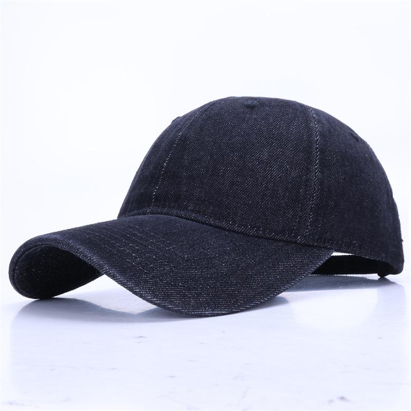 Customized High Quality Washed Denim Fabric Baseball Caps Exclusive 3D Embroidered Logo Printed Sporty Formal 100% Cotton Sports