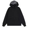 Ensemble Sweat à Capuche Doublé Polaire Style Streetwear Perçage Oversize Pantalon Jogging Homme Coton Décontracté Sportswear