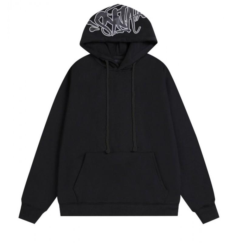 Ensemble Sweat à Capuche Doublé Polaire Style Streetwear Perçage Oversize Pantalon Jogging Homme Coton Décontracté Sportswear