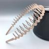 For Women Headwear Hair Comb Toothed Hair Band Hair Accessories Korean Style Hairband Wave Headband
