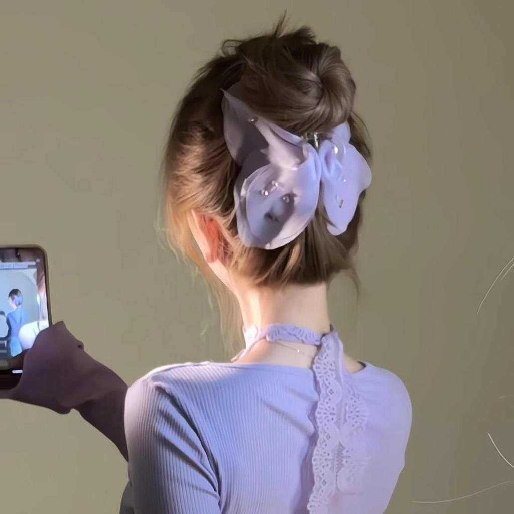 Rain of Flowers: Vintage Butterfly Hairpin for Women in New Chinese Style, Perfect for Hanfu and Cheongsam