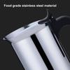 6-Cup Stainless Steel Induction Stovetop Espresso Maker, Moka Pot, Espresso Maker, Percolator Italian Coffee Maker, Cafe Percolator Maker