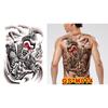 Water Transfer Printing Full Back Tattoo Sticker Buddha Pattern Full Back Temporary Tattoos  Unisex