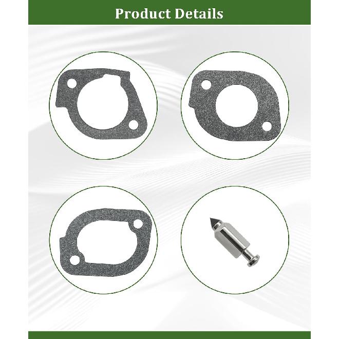 11028-6295 Carburetor Gasket Rebuild Kit | Fits for Kawasaki FR651V FS651V FR691V FS691V FR730V Engine,Replace 11028-6318