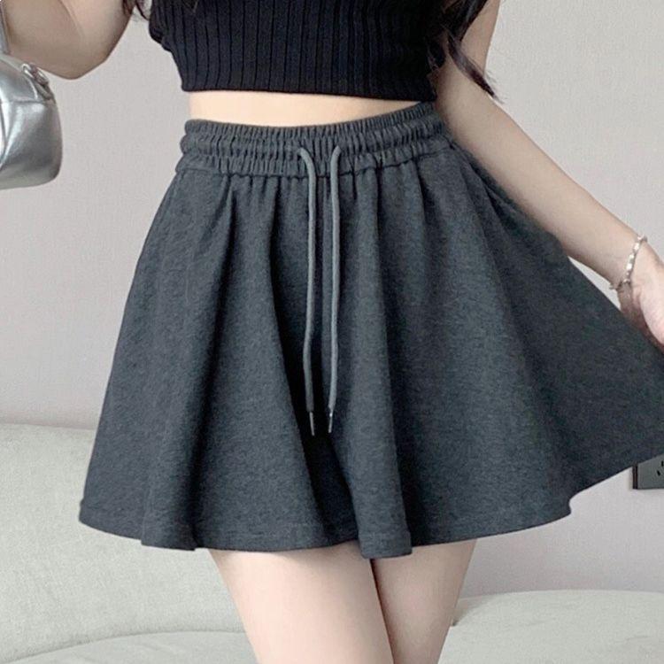 Women's Petite Ballet-Style Puffy Shorts - Summer 2026 Elastic-Waist Sports Pants