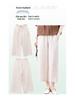 Women's 2025 Retro Linen Wide-Leg Pants - Summer/Fall Plus Size Casual Straight Leg