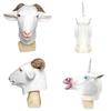 Tierziege Latexmaske mit skurrilem Design für Kostümpartys und Feiertagsveranstaltungen