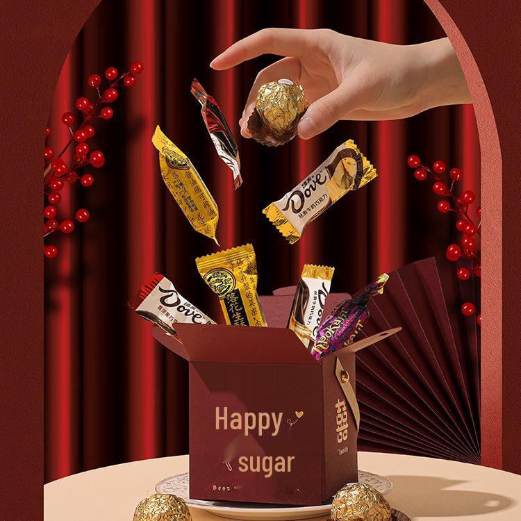 Wedding Candy Box Gift, Bridesmaid Favor Handbag