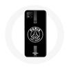 Case - Xiaomi - Redmi 9C - PSG Logo Jordan - Grey - Flexible - Sporty