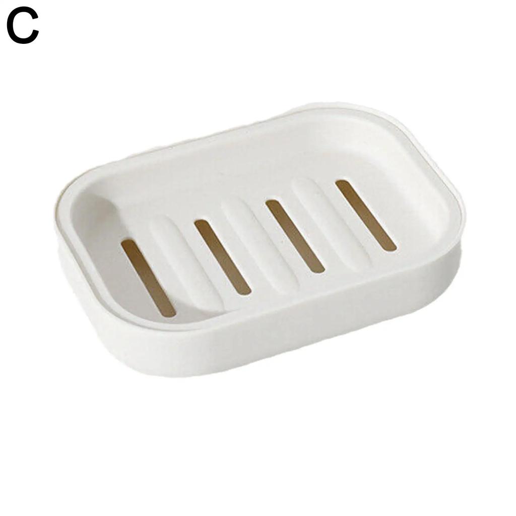 Japanese Soap Dish Bathroom Soap Storage Box Kitchen Dispenser Travel Holder Drain Easy Clean Sponge Waterproof Rack Soap S C0P1