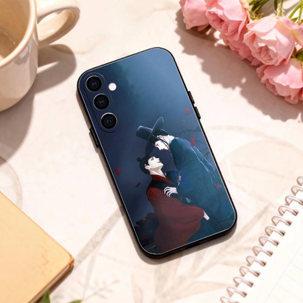 B-BL The G-Ghost's Nocturne Phone Case For Samsung Galaxy A73,A72,A71,A70,A53,A52,A51,Others Soft Black Shell
