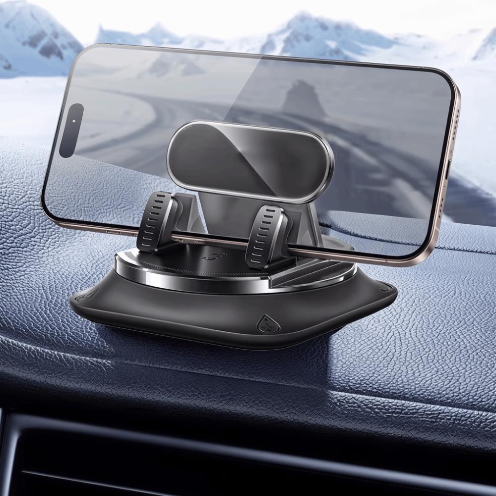 Stable Design Phone Dashboard Mount 360° Rotating Car Phone Mount Car Phone Holder  Windshield