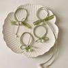 Fashion Convallaria Hair Ties Bell Orchid Flower Head Rope for Women Girls Rubber Band High Elasticity Durable Hair Scrunchies