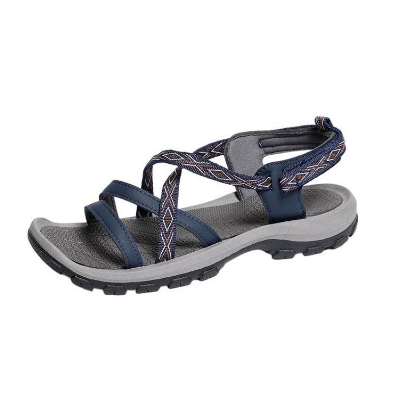Sandale sportive casual pentru femei, nou sosit vara 2026, cu barete încrucișate, stil retro casual european și american, sandale pentru femei