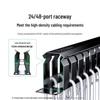 UGREEN 24-Port 1U 19-inch Rack Mount Cable Management Panel