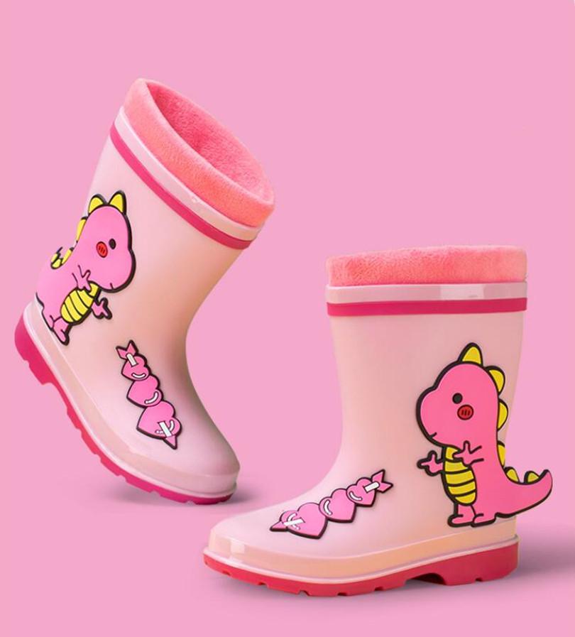 Regenstiefel für Kleinkinder, Mädchen, klassische, wasserdichte Kinderschuhe, Regenstiefel für Kinder, PVC-Gummistiefel, Kinder-Wasserschuhe für Jungen