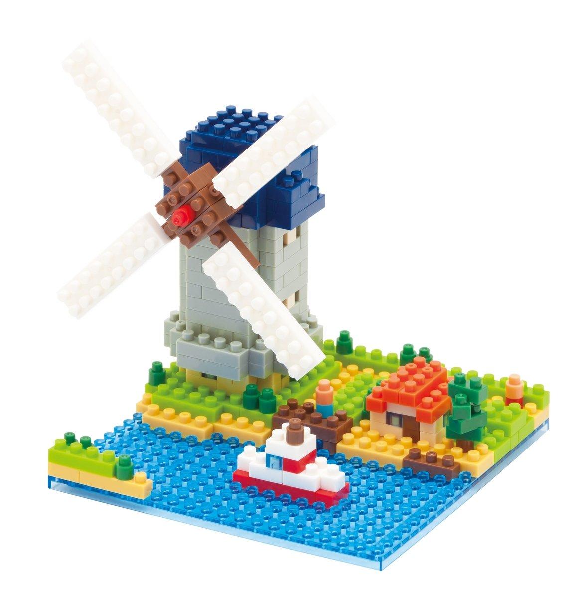 

Nanoblock Kinderdijk-Elshout Windmill NBH-043
