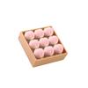 Simulation Fruit Keycaps Clicker NineGrid Keyboard Pendants Press Button Keychain  Birthday Gift