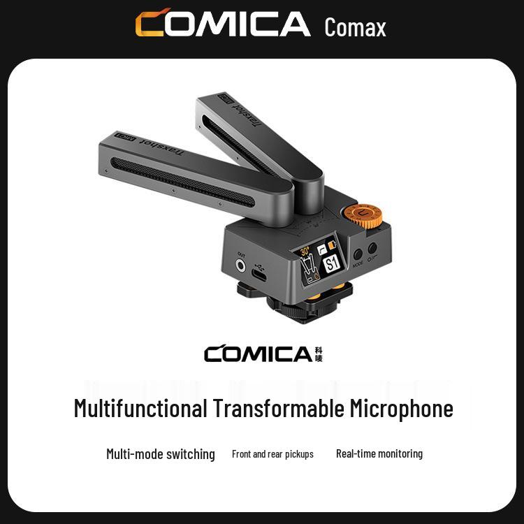 COMICA Traxshot DSLR Directional Interview & Recording Microphone