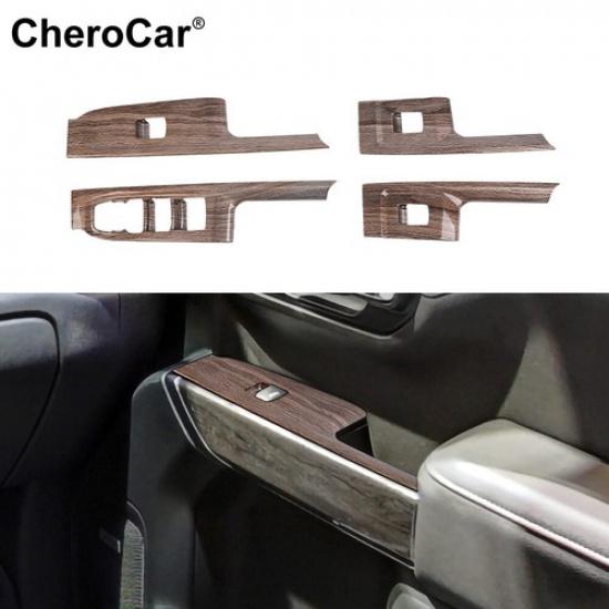 Car Power Window Control Switch Panel Trim For Chevy Silverado GMC-SIERRA 19-21
