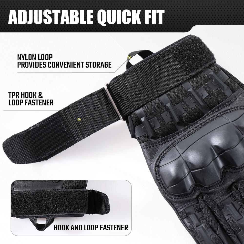 Outdoor Gloves Touch Screen Hard Shell Non-slip Protective Gear for Sports Hiking Climbing Hunting Cycling Motorcycle