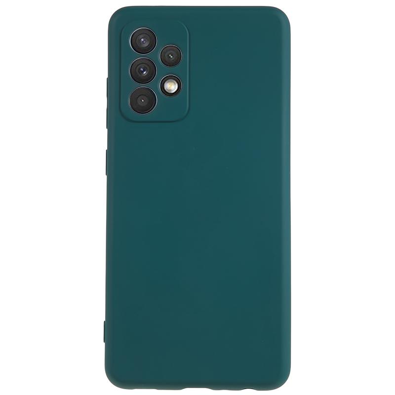For Samsung Galaxy A52 4G/5G/A52s 5G Rubberized Phone Case Fiber Lining TPU Back Cover