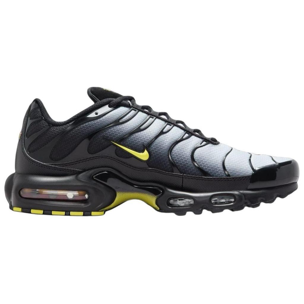 Nike Air Max Plus Vilko pilka/Optinė geltona Unisex sportbačiai Juodi DM0032-012