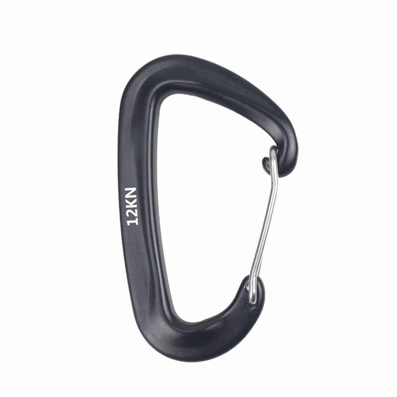 WEZHO Aviation Aluminum D-Type Carabiner